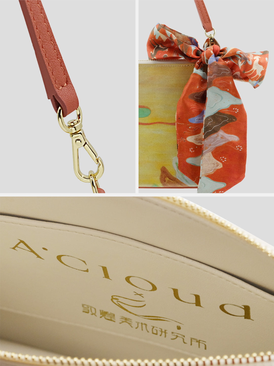 Small Handbag - A.Cloud x DUNHUANG  ART INSTITUTE