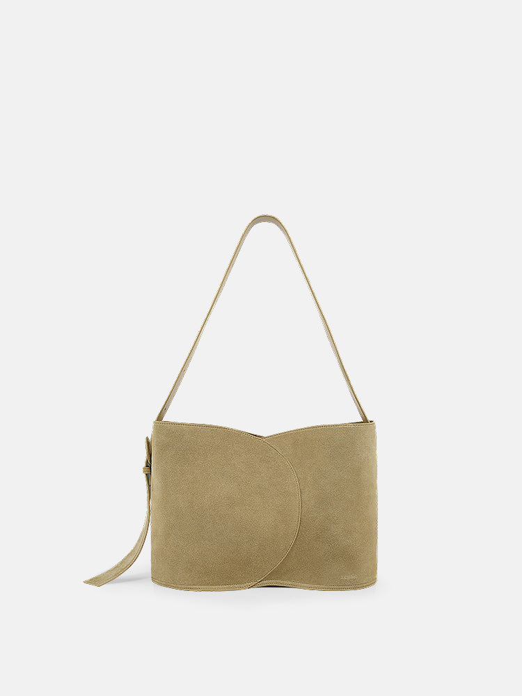Cloud Curve Bucket Bag-Large