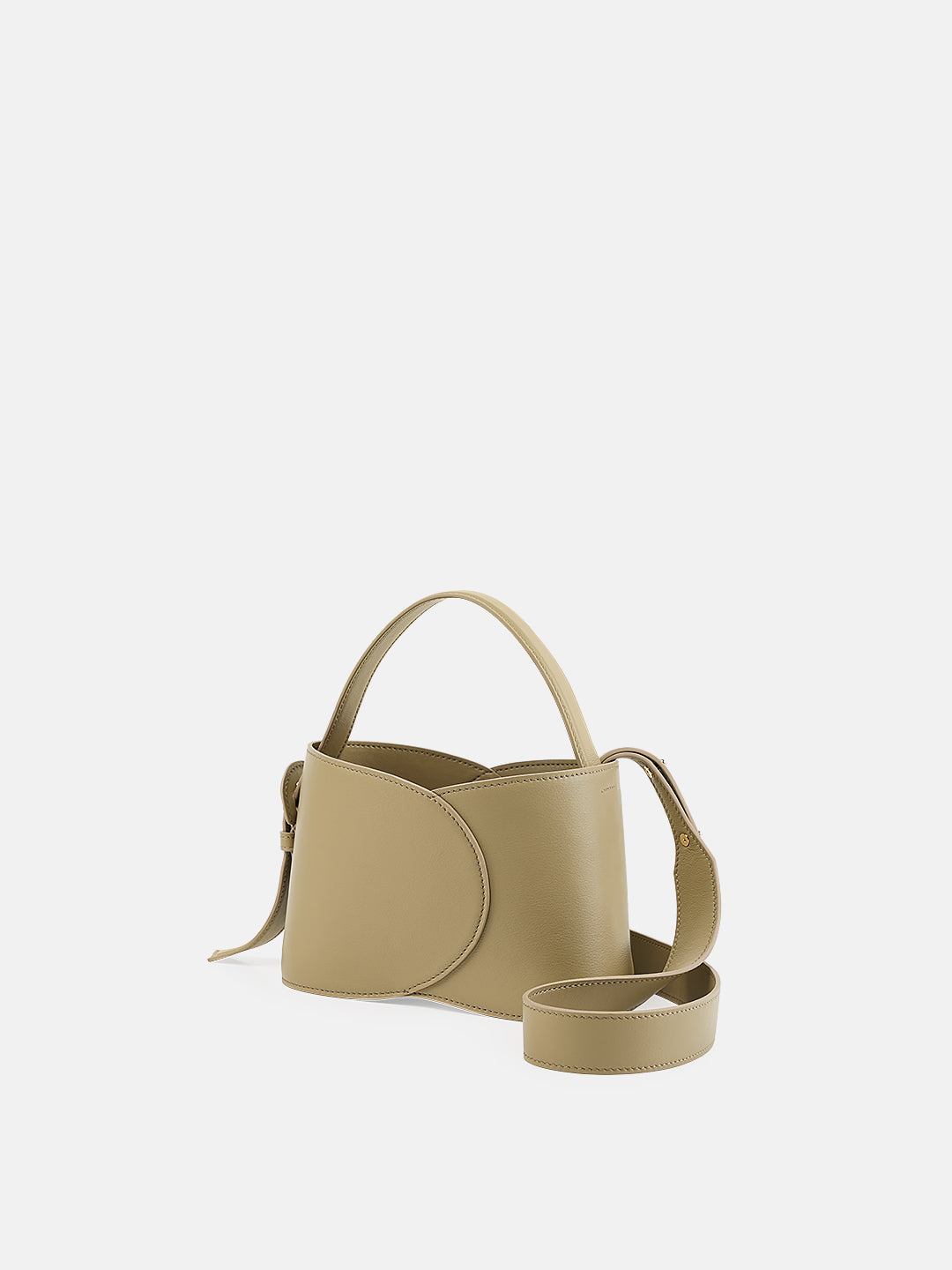Cloud Curve Bucket Bag-Small