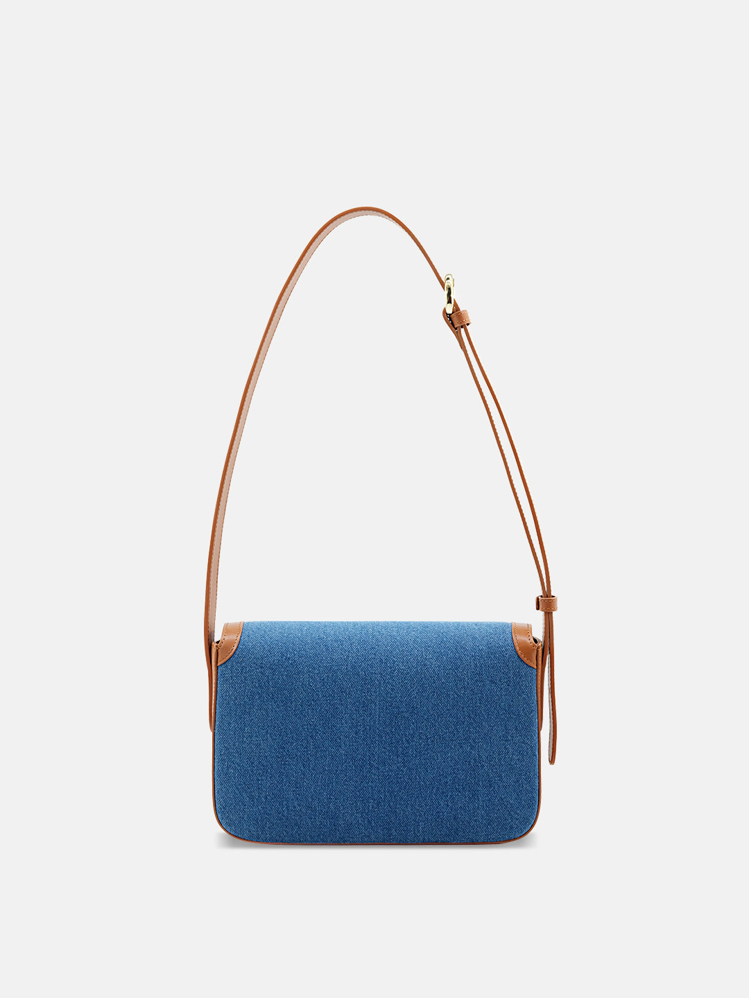 Tannin Book Lock Baguette Bag-Big