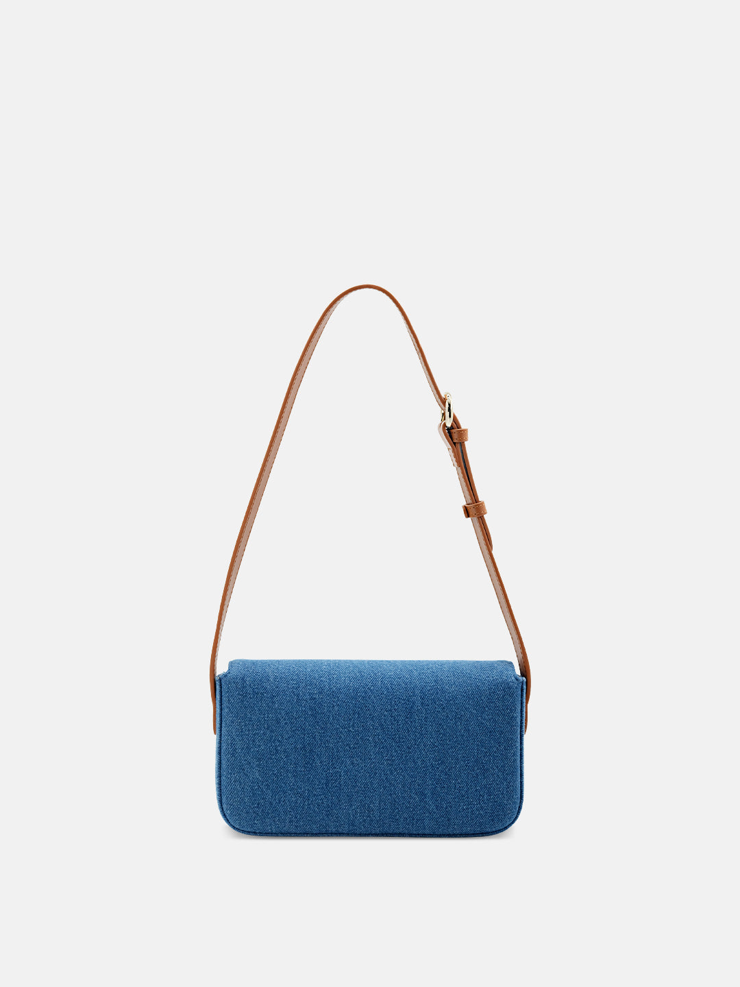 Tannin Book Lock Baguette Bag-S