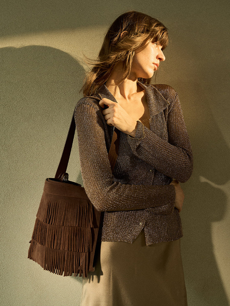 Go-With-The-Heart Bucket Bag