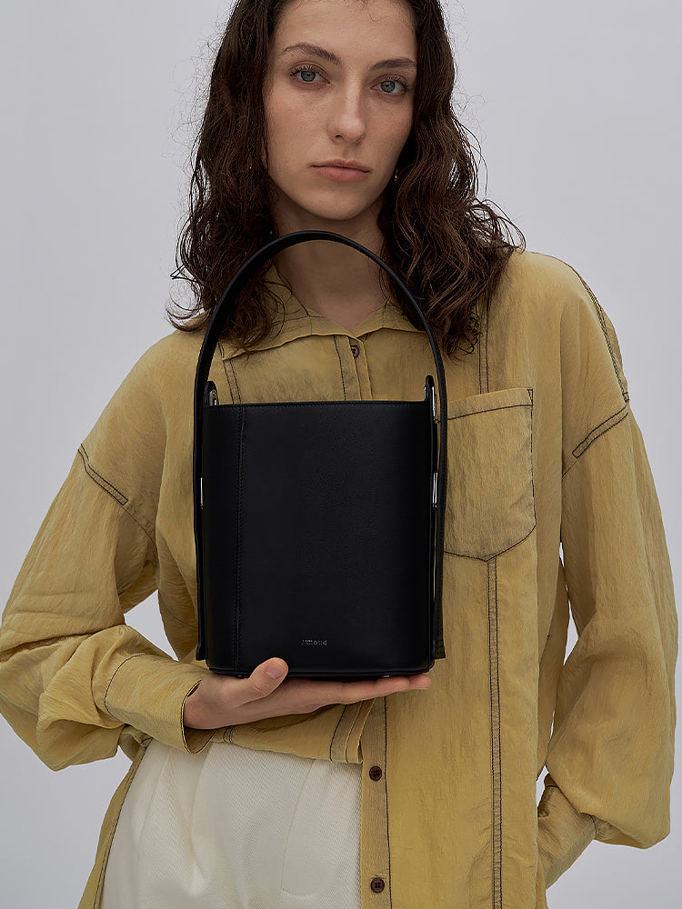 Go-With-The-Heart Bucket Bag - Small