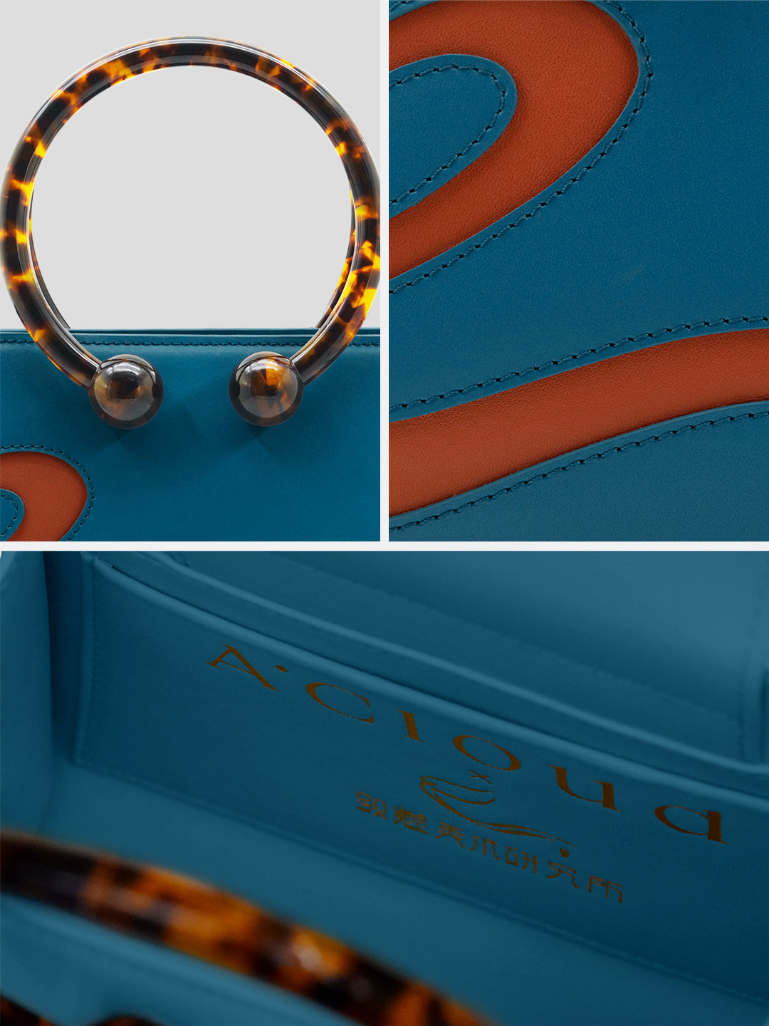 Amber Handbag - A.Cloud x DUNHUANG  ART INSTITUTE