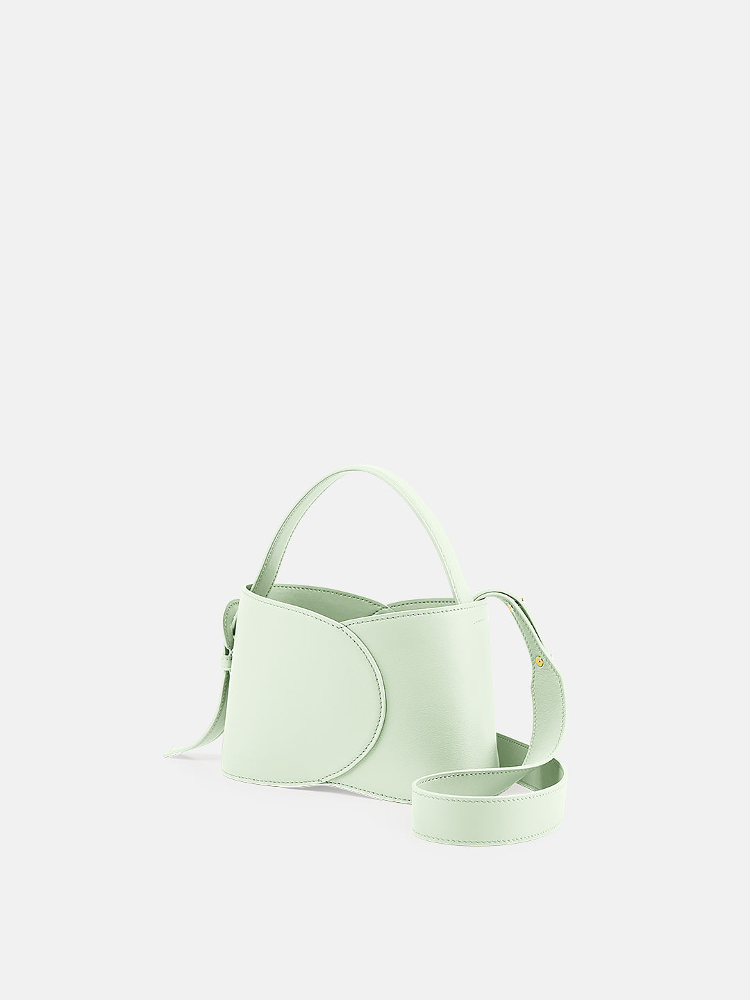 Cloud Curve Bucket Bag-Small