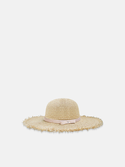 Bon Voyage Natural Raffia Hat