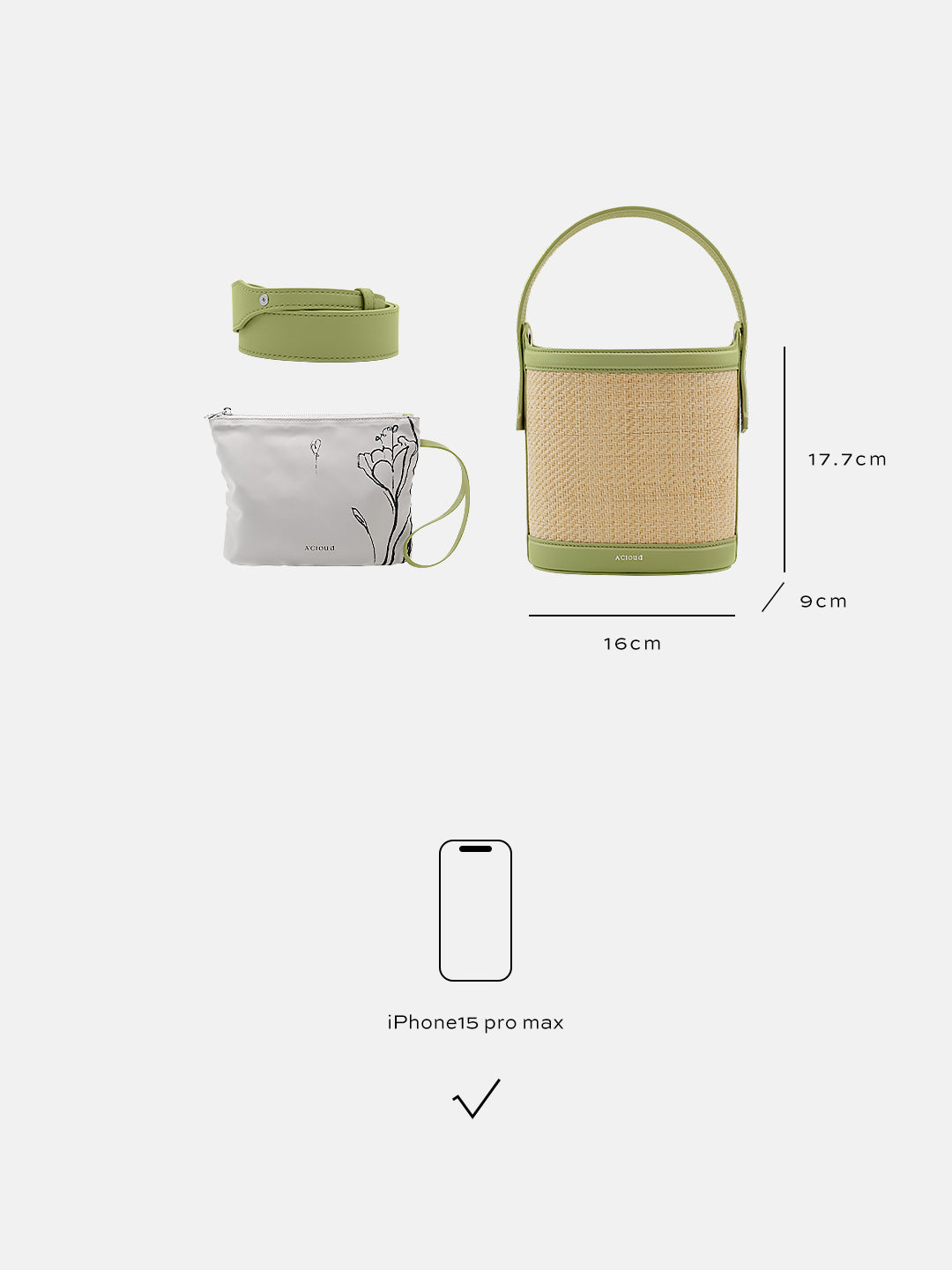 UNBOUNDED·SYMBIOSIS  - Straw Weaving Bucket